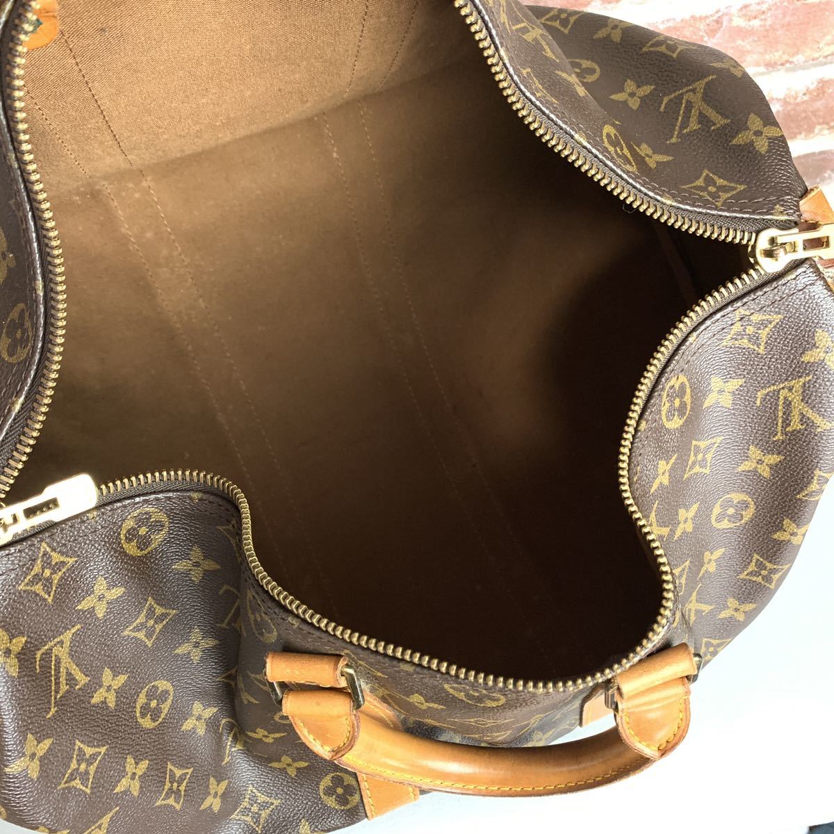 レディース LOUIS VUITTON モノグラム ボストンバッグ キーポル60