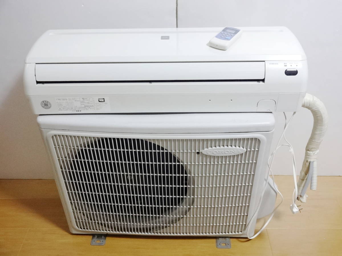 CORONA ルームエアコン RC-2213 2.2kw 2013年製 冷房専用(12畳未満)｜
