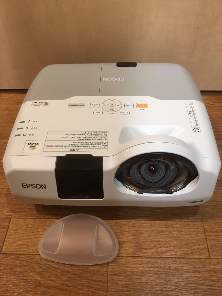 EPSON LCDPROJECTOR EB-436WT MODEL:H536D解像度:WXGA方式:3LCD方式(3
