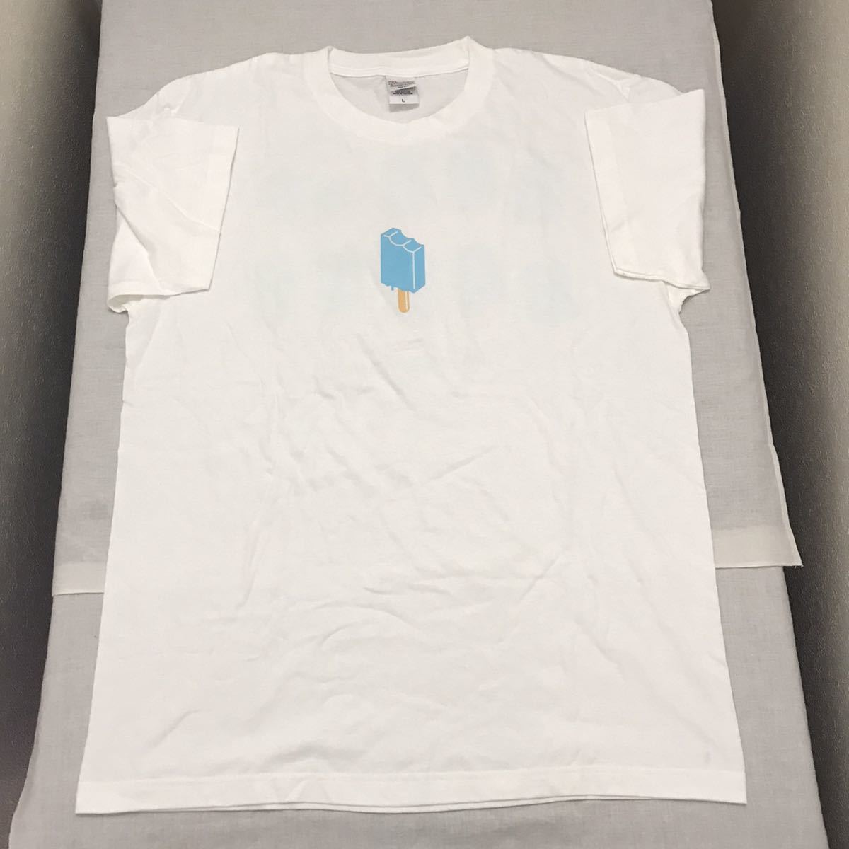 赤城乳業 ガリガリ君 ガリガリ君tシャツ L ガリt シャツ 半袖 ファッション 景品 懸賞品 ガリ メンズ Men S レディース Lady S 上 1 Tシャツ 売買されたオークション情報 Yahooの商品情報をアーカイブ公開 オークファン Aucfan Com