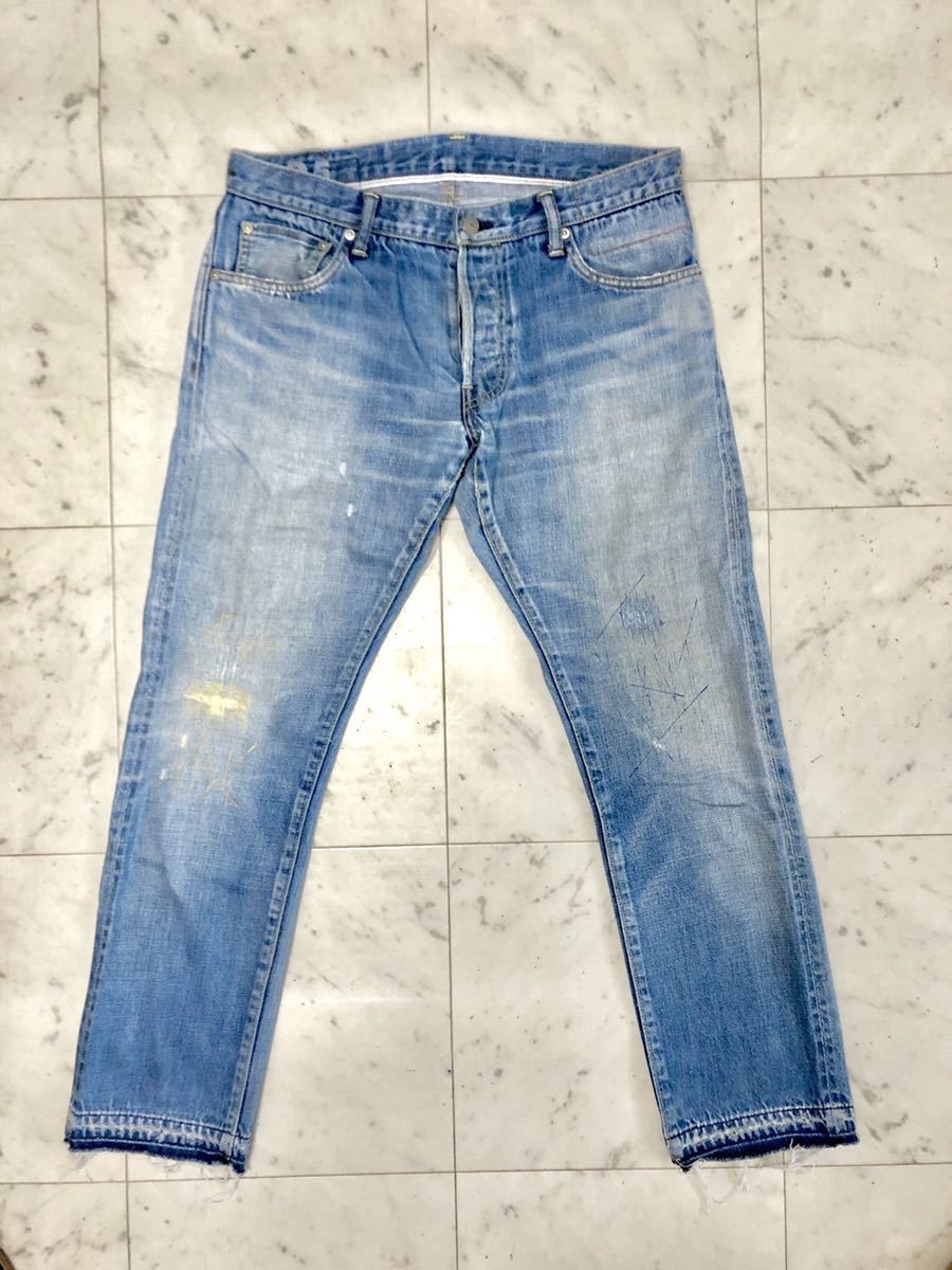 VISVIM ビズビム パンツ デニム PANTS インディゴ ダメージ加工 SS