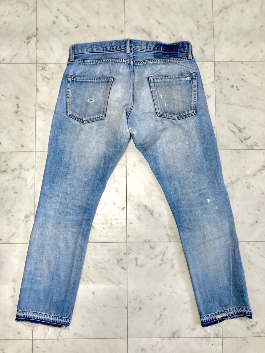 VISVIM ビズビム パンツ デニム PANTS インディゴ ダメージ加工 SS
