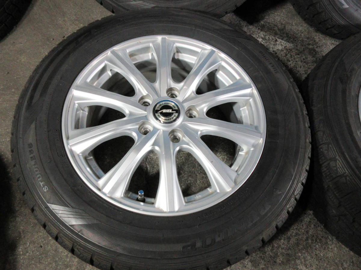 DUNLOP DSX-2 215/60R16 4本 №4758 室内保管 スタッドレス 冬タイヤ 16 