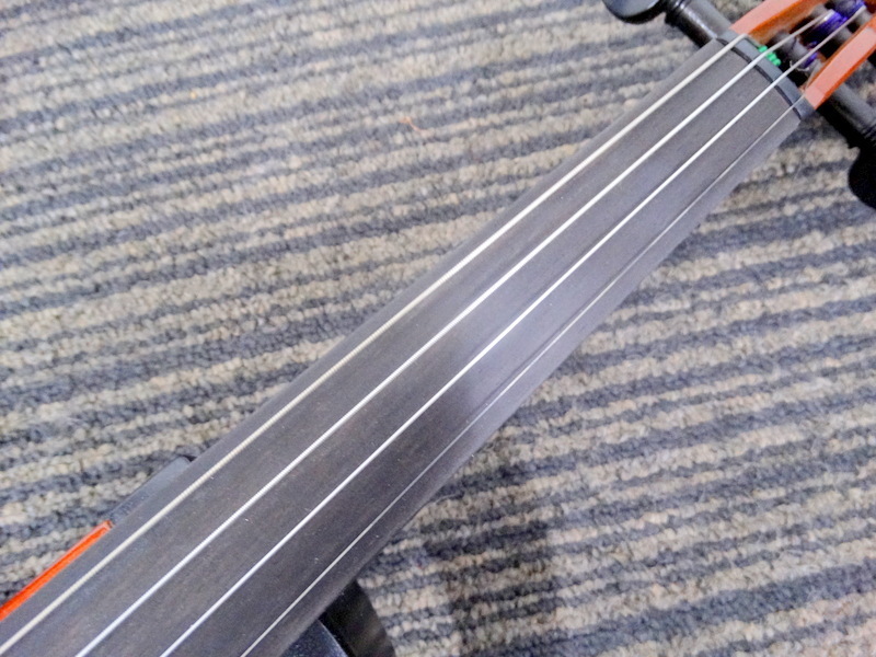 YAMAHA SU-120 サイレントバイオリン ケース付き ヤマハ　Y2075　_4