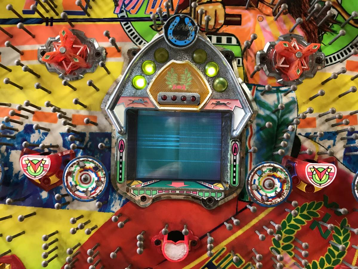 ダービー物語 平和 ジャンク パチンコ実機 | レトロパチンコ セル 卓上 