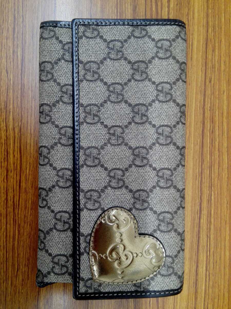 長財布 GUCCI グッチ - きもごっつ様専用グッチ ハート＆花 公式通販