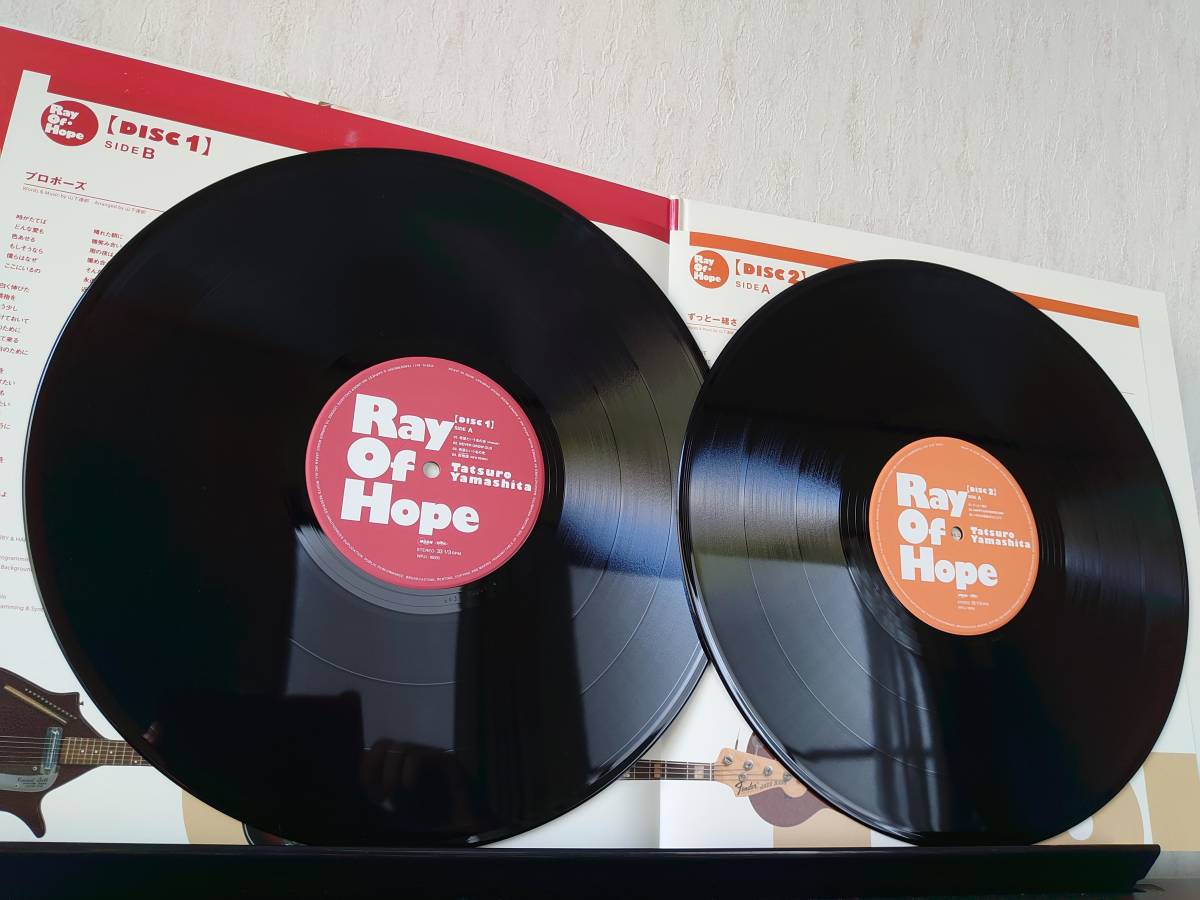 WEBアウトレット 送料無料！山下達郎「Ray Of Hope」インサート完備 