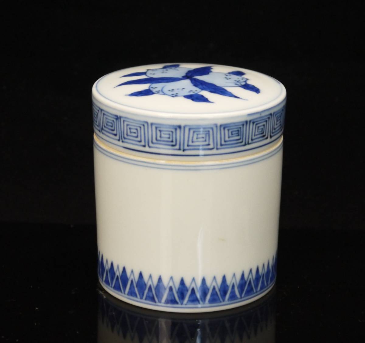 鳳】平安 春峰 造 青華 茶壺 茶入 京焼 煎茶道具 茶器 茶具 茶心壺
