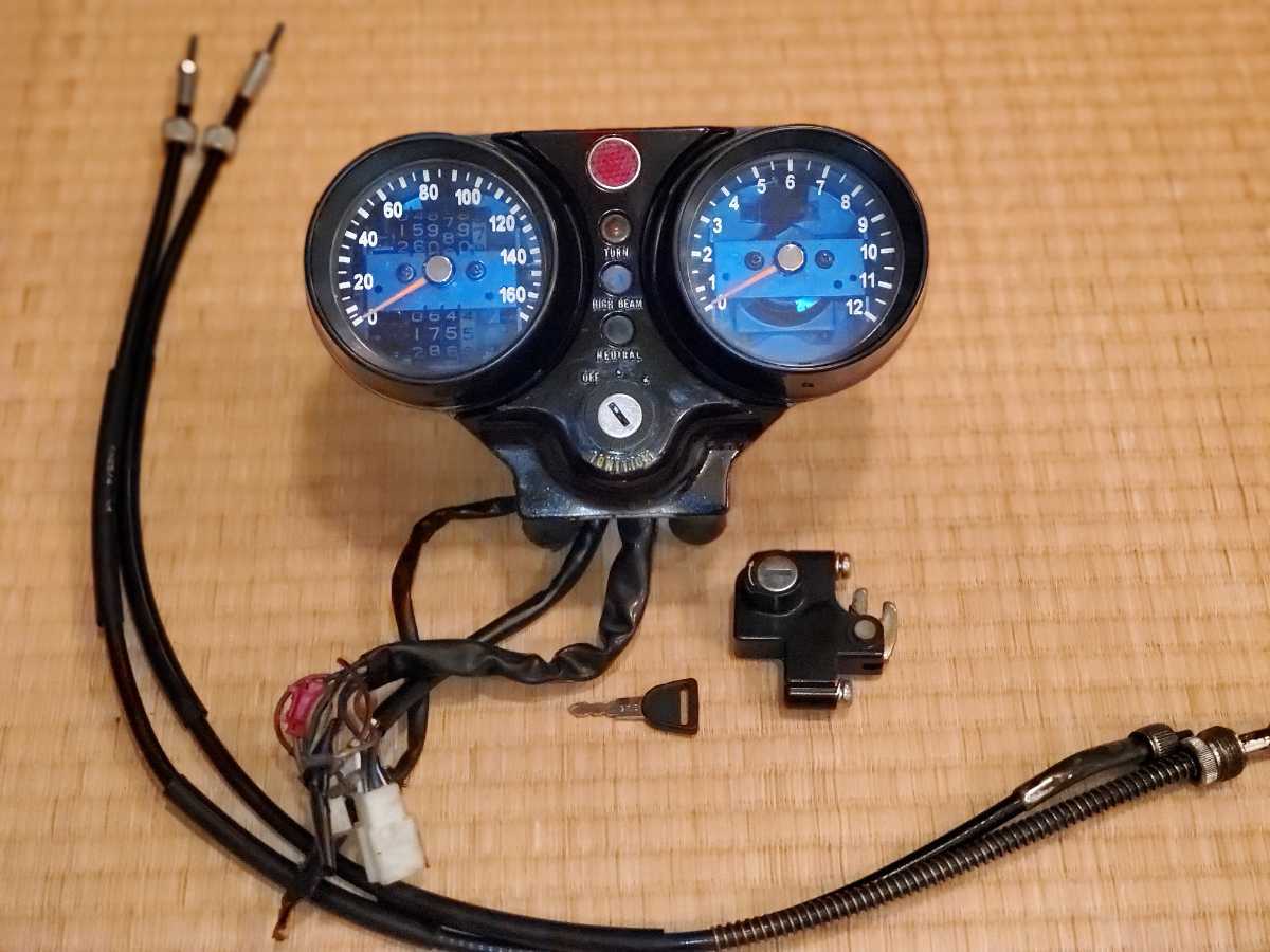 メーター タコメーター KH250 スピードメーター kh250 kh400 当時物 