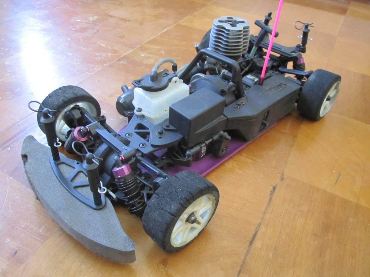 ラジコン・ドローン 絶版品 HPI エンジンカー ナイトロRS4 ミニ
