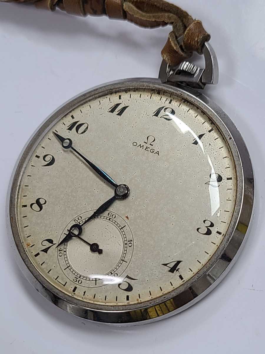 新作入荷，高品質 1円～ オメガ 懐中時計 手巻き ジャンク品 (AQ-106)