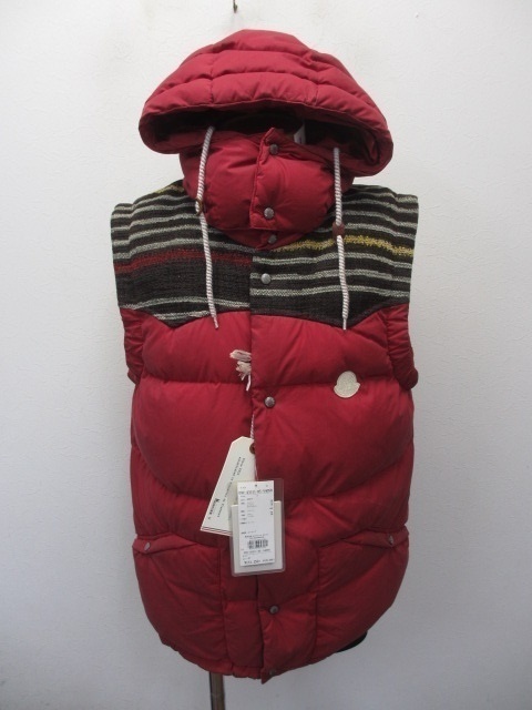 国内正規品 MONCLER V GYANTSE DOWN VEST 中古 サイズ 1 モンクレール 