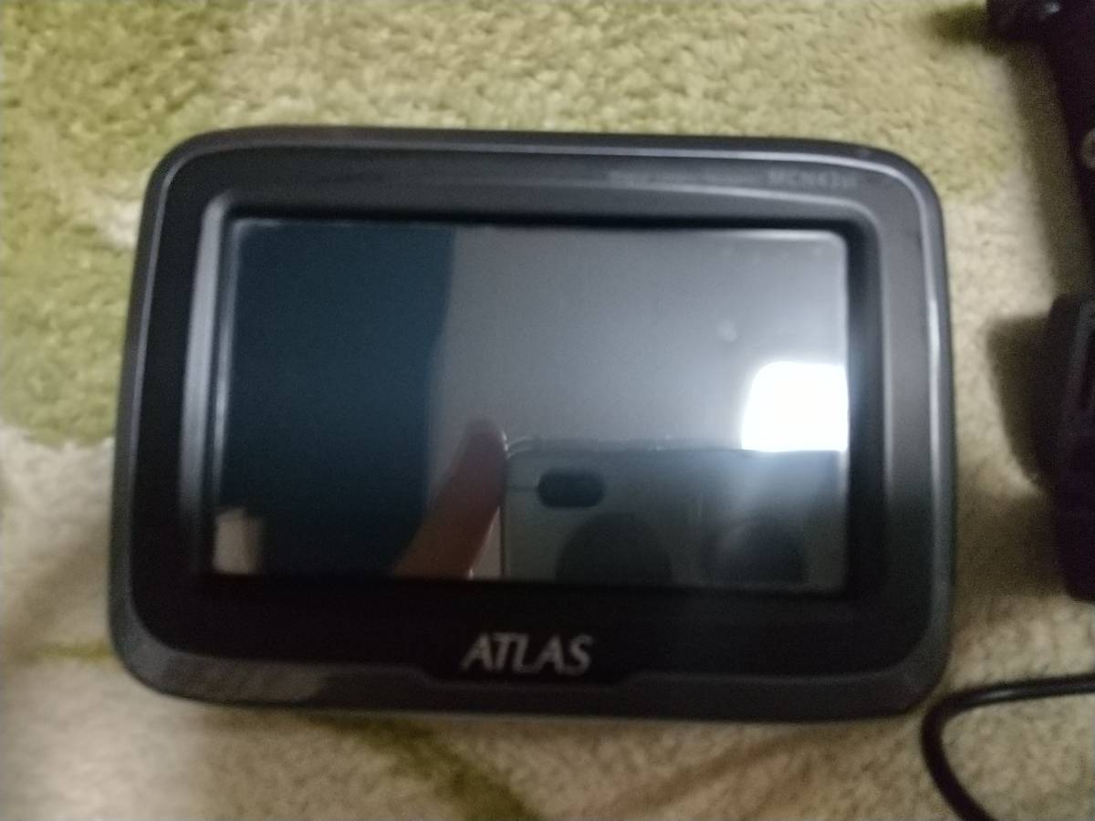 ユピテル ATLAS ナビ MCN43SI ジャンク MCN46si｜バイク専用ポータブル