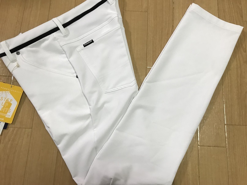 【本物保証】 Le coq sportif GOLF ルコックゴルフ ４WAYストレッチステップアップパンツ QGMNJD04 WH00 ８２(82cm～)｜売買されたオークション情報、yahooの商品情報をアーカイブ公開 - オークファン パンツ、スラックス