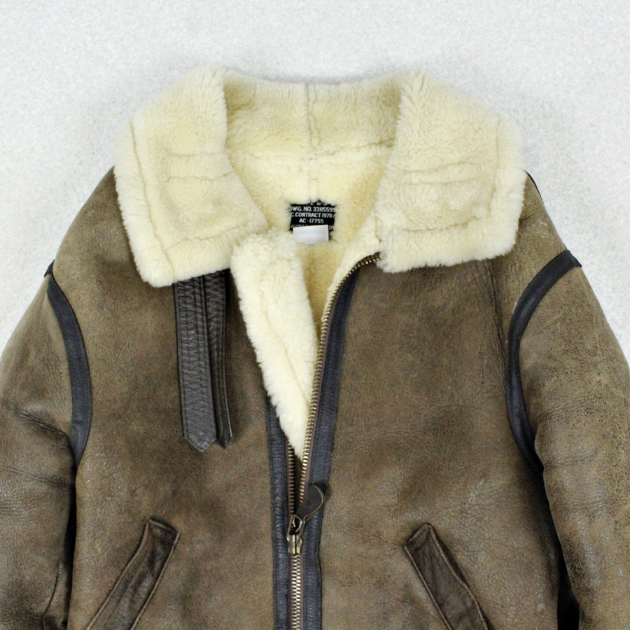 AVIREX TYPE B－3/32 Avirex type b-3 sheepskin - Gem | ALCMAEON.NL