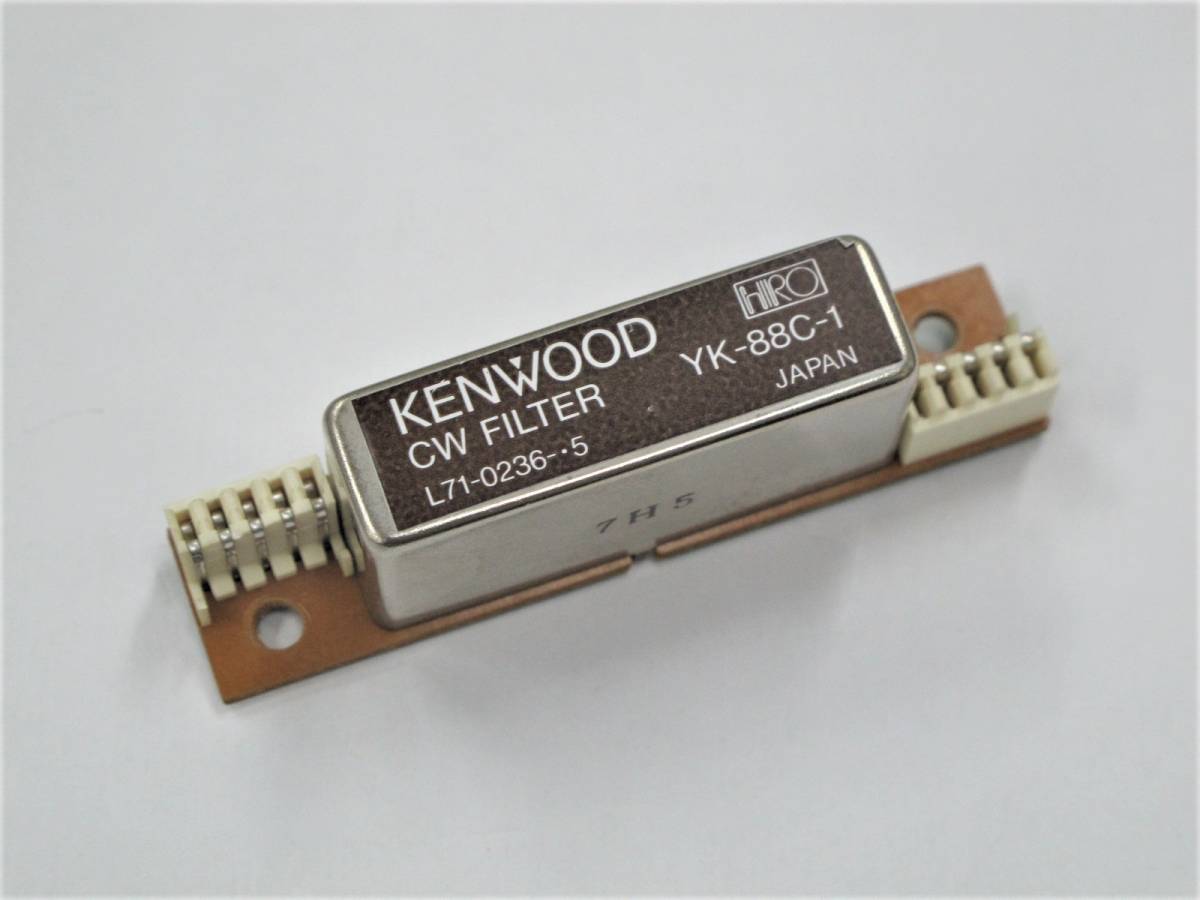 お得 S21827＜KENWOOD＞YK-88C-1 CWフィルター ケンウッド(固定)｜売買されたオークション情報、yahooの商品情報をアーカイブ公開 - オークファン 固定