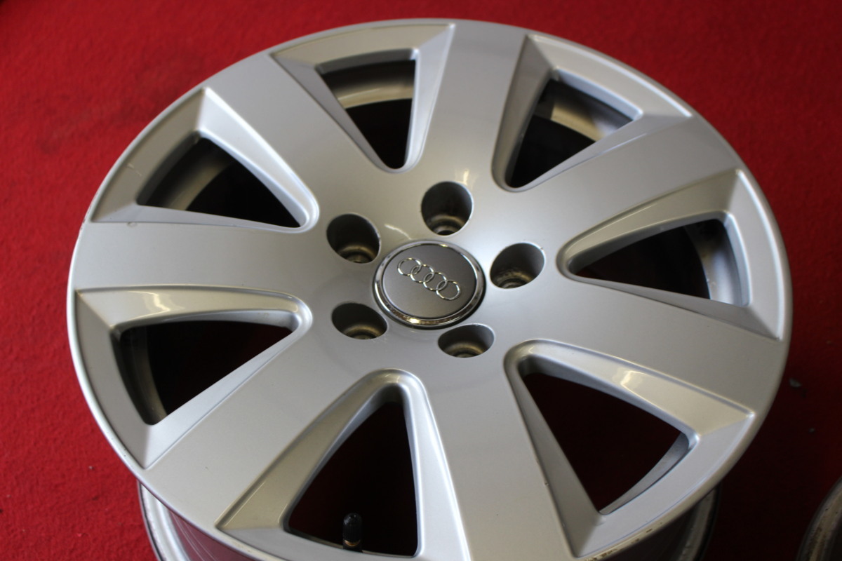 □□ AUDI純正 アウディ □□ 16×7.5J +45 PCD112/5H 4