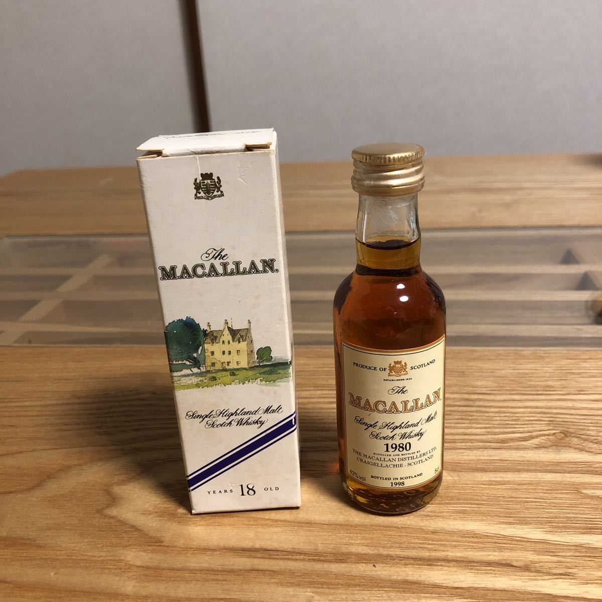 マッカラン 18年 ザ 50ml ミニボトル 新品未開封 公式通販 1980-1998