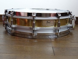 Pearl brass shell 14X3.5 フリーフロティングシステム リュック Pearl brass shell 14X3.5 フリーフロティングシステム リュック