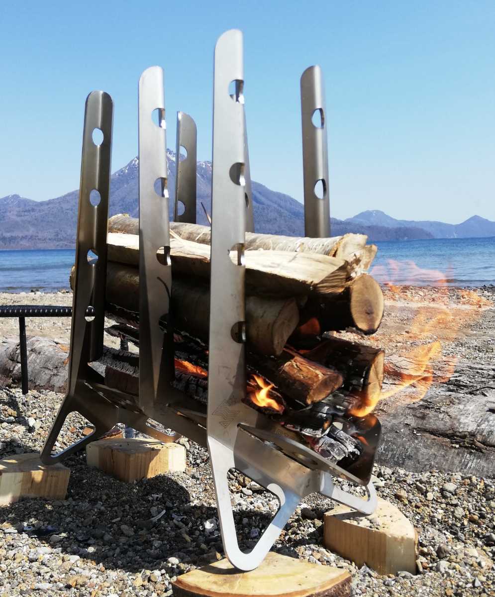  廃盤レア スポルテス ファイヤーウォール003 SPORTES OUTDOOR TOOLS FIREWAALL-003 カナダ製品 焚き火台 テーブル等付属品付き(焚き火台)｜売買されたオークション情報、yahooの商品情報をアーカイブ公 焚き火台