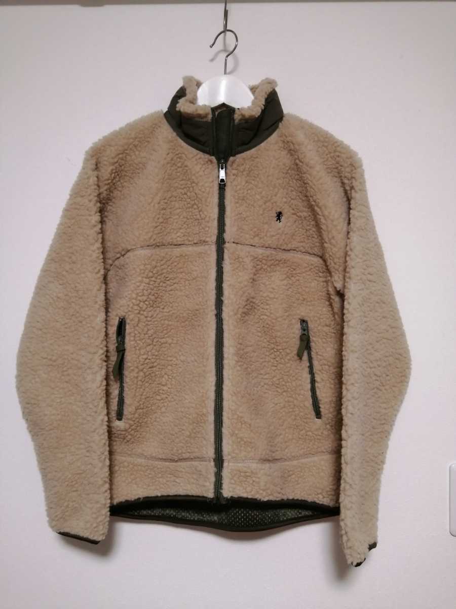 格安，HOT 品 Bshop別注 ジムフレックス ボアフリースジャケット gymphlex M ベージュ ナチュラル/patagonia パタゴニア レトロX風(Mサイズ)｜売買されたオークション情報、yahooの商品情報をアーカイブ公開 - 男性用