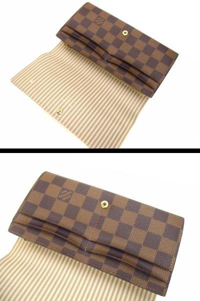 ルイヴィトン LOUIS VUITTON 長財布 ロングウォレット ダミエ 