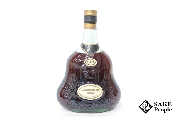 ◆注目! ジャズ ヘネシー エクストラ 金キャップ グリーンボトル 700ml 度数不明 コニャック 金キャップ グリーンボトル ヘネシー 1円~JA's ジャズヘネシー JAs