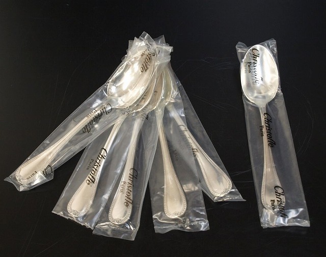 クリストフル マルリー コーヒースプーン6点 ⑬ Christofle