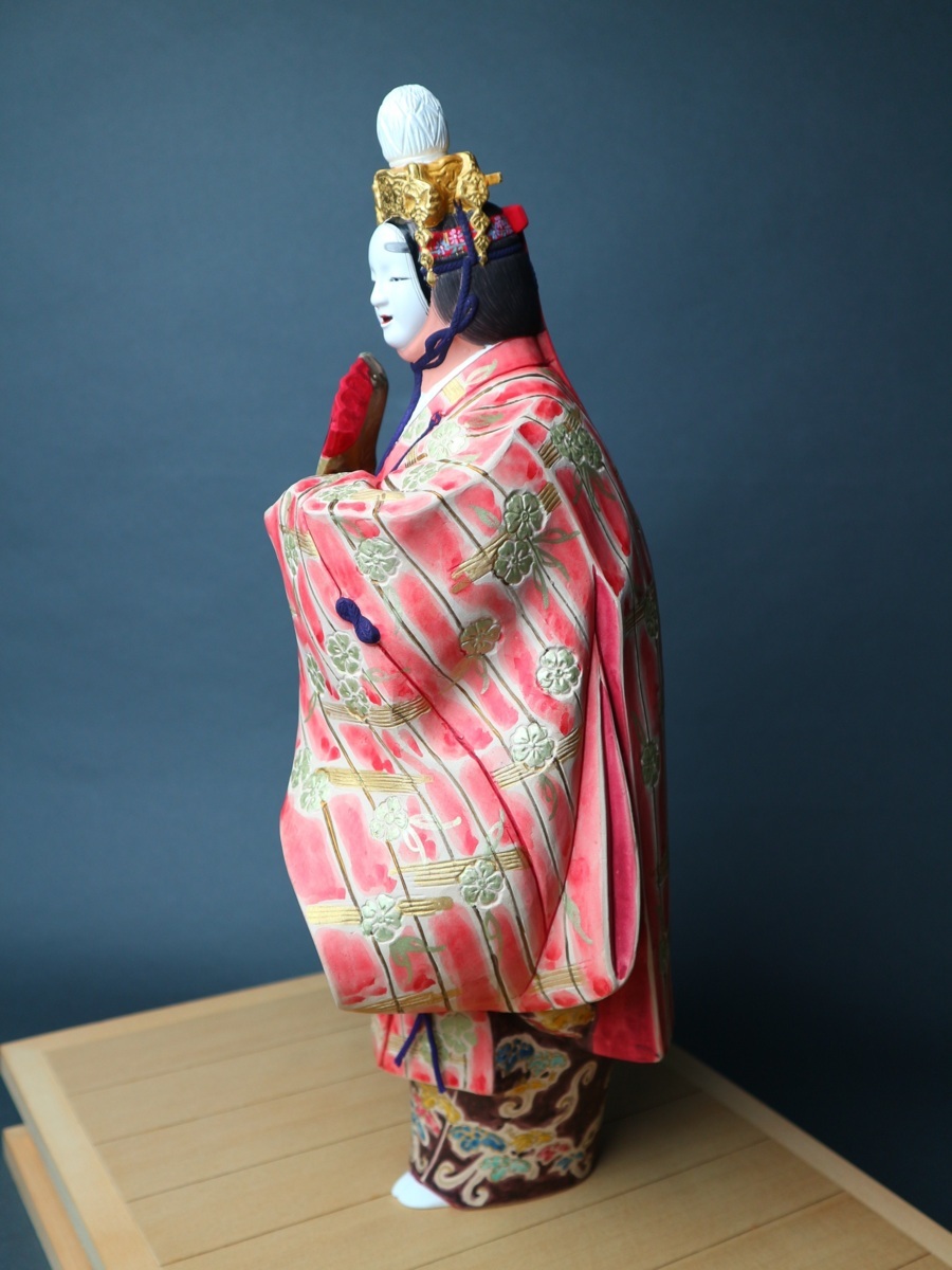 北岡秀雄 - 日展作家 能 博多人形 Yahoo!オークション 羽衣 日本の伝統