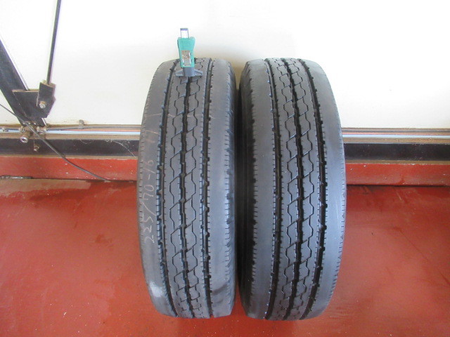  安心パンクチェック済 BRIDGESTONE DURAVIS R205 225/70R16 117/115LT 2017年製 9分山 2本 エア漏無(タイヤ)｜売買されたオークション情報、yahooの商品情報をアーカイブ公開 - オークファン タイヤ