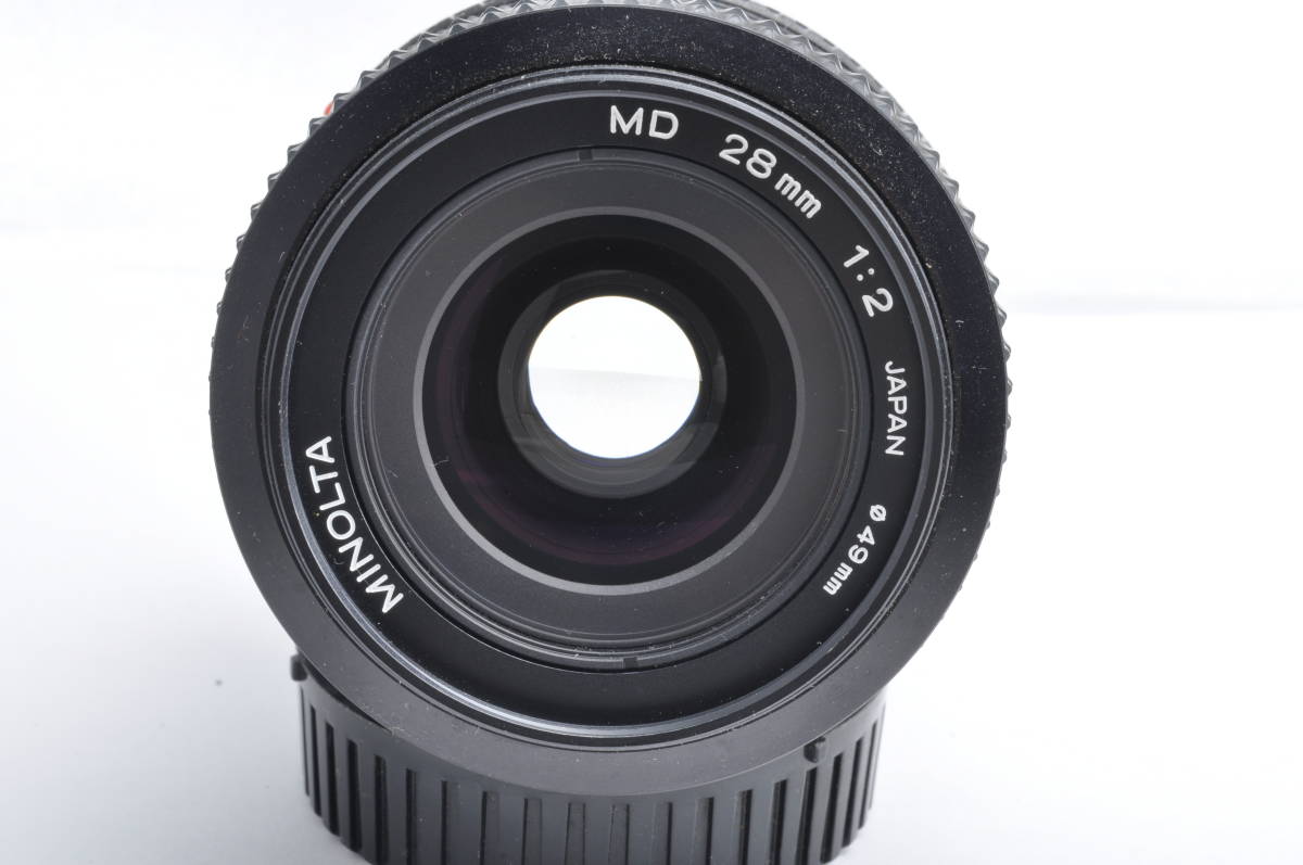 6335 MINOLTA MD 28mm F2 ミノルタ 広角レンズ 28mm MD MINOLTA f2.5