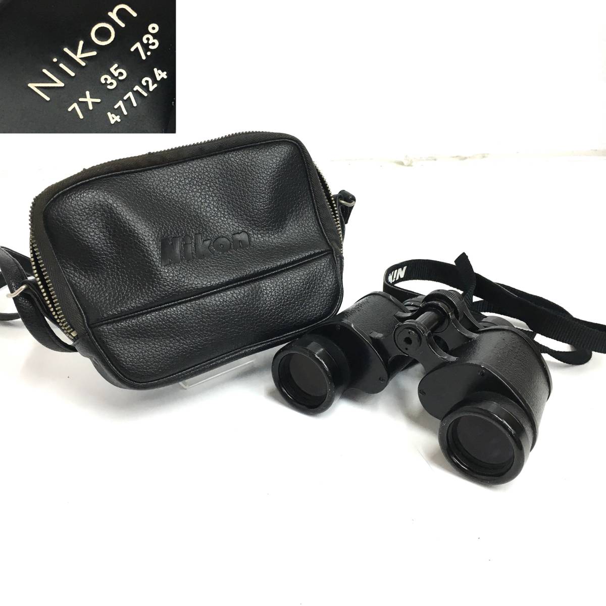 超激得，超激得，HOT R72 NIKON ニコン 双眼鏡 ７x35 8 7.3&deg; 477124 ケース付き レンズ(ニコン)｜売買されたオークション情報、yahooの商品情報をアーカイブ公開 - オークファン ニコン