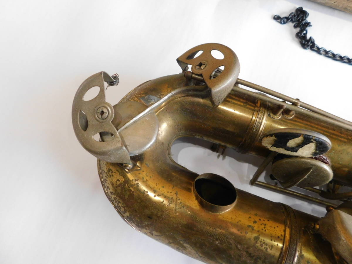 ビンテージ ジャンク品 アルトサックス MADE IN ITALY イタリア 真鍮