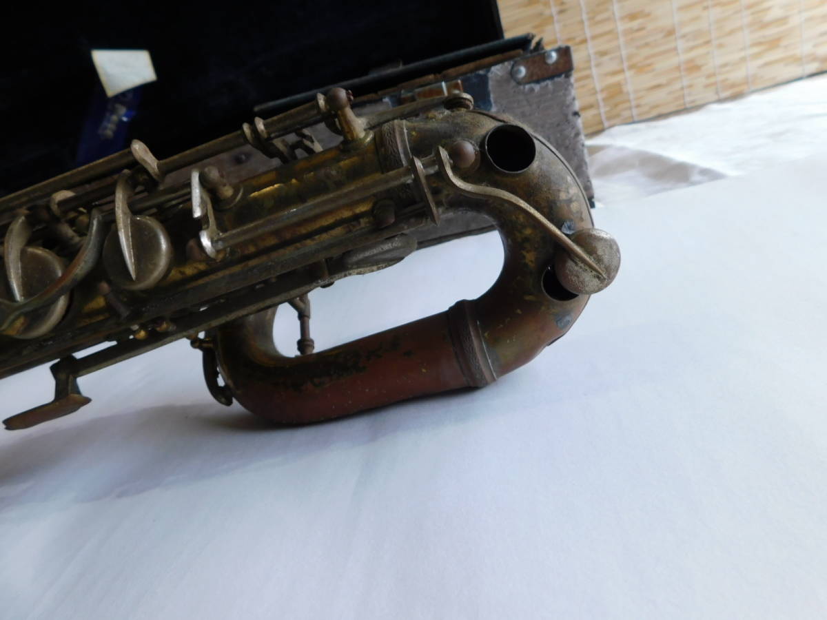 ビンテージ ジャンク品 アルトサックス MADE IN ITALY イタリア 真鍮