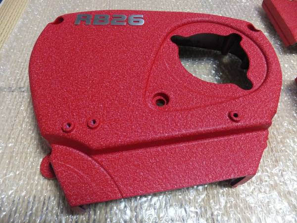 □□□希少品 スカイライン GTR RB26 赤結晶塗装 ヘッドカバー 