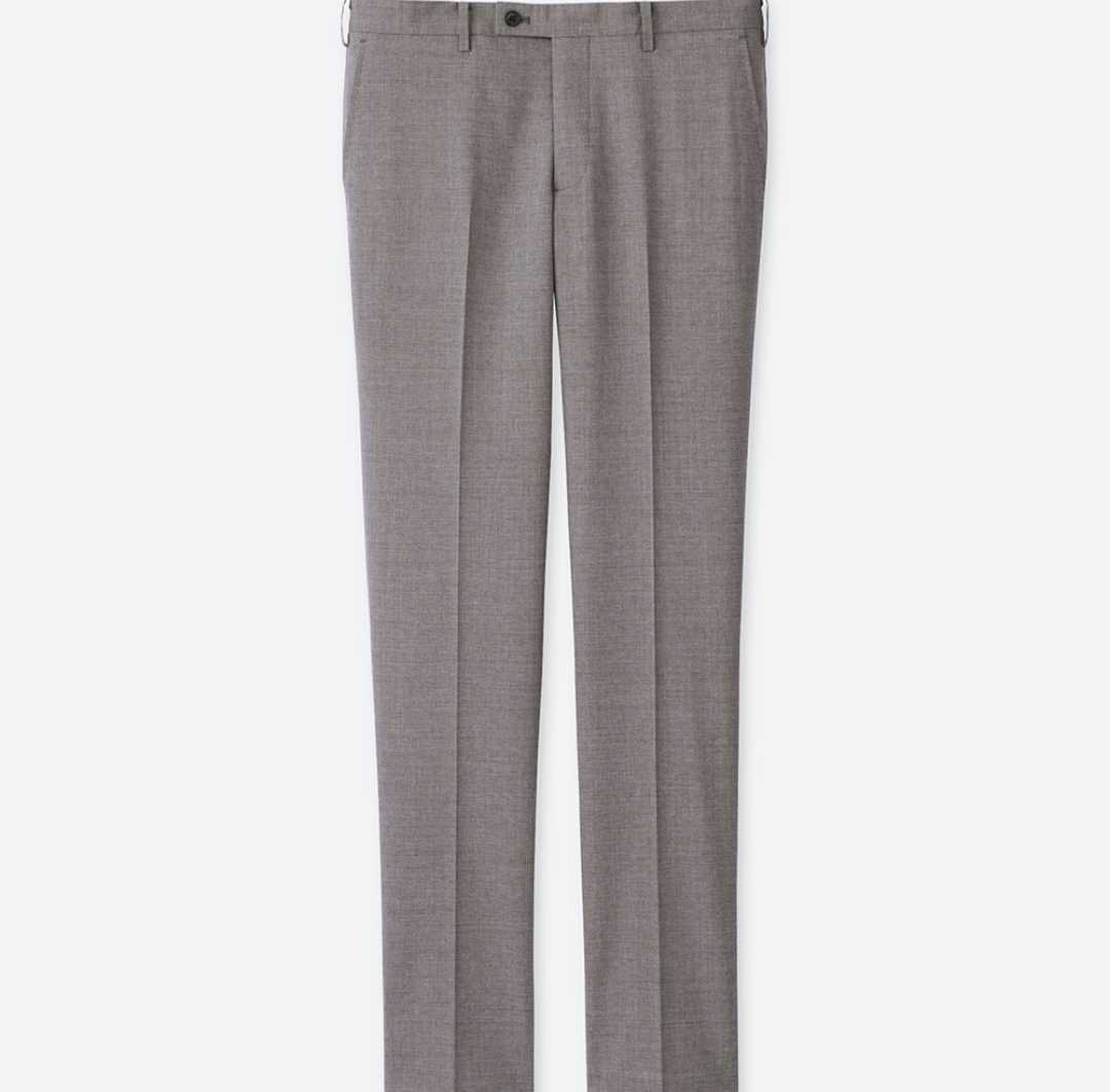 ユニクロ ストレッチウールスリムフィットパンツ W76 Super 110 S 感動パンツ ボトムス 売買されたオークション情報 Yahooの商品情報をアーカイブ公開 オークファン Aucfan Com