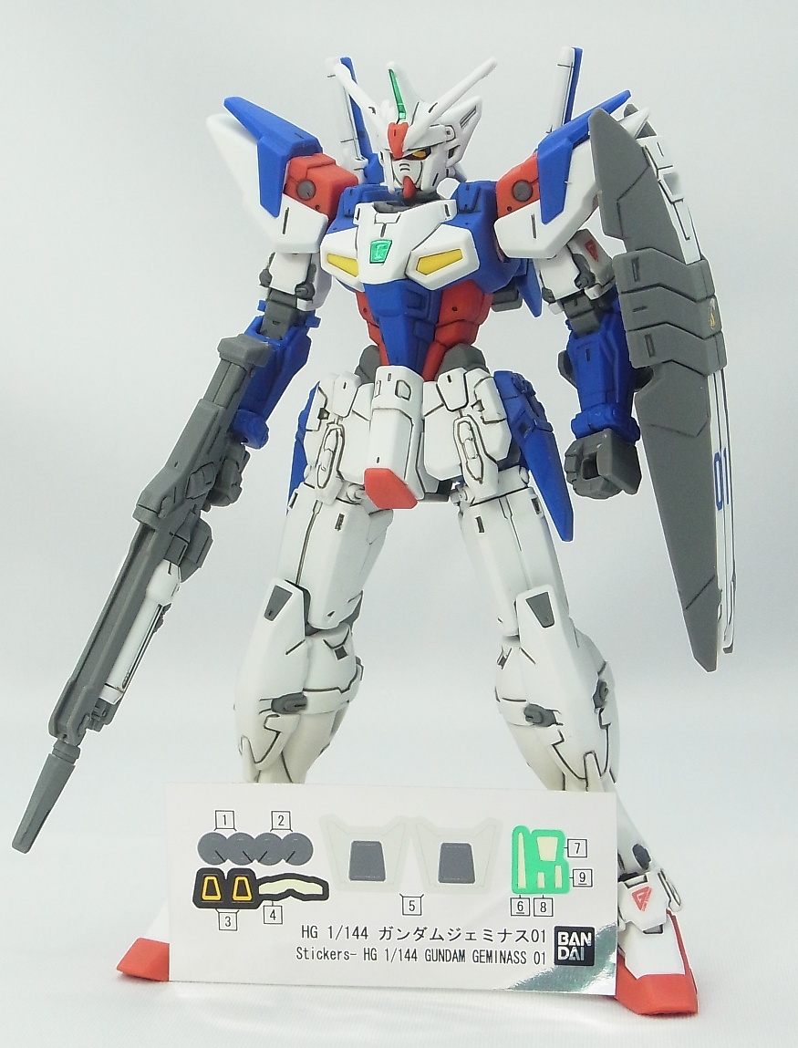 人気，高品質 ガンプラ HG ガンダムジェミナス01＋アサルトブースター＆高機動型ユニット 簡単フィニッシュ完成品(完成品)｜売買されたオークション情報、yahooの商品情報をアーカイブ公開 - オークファ 完成品