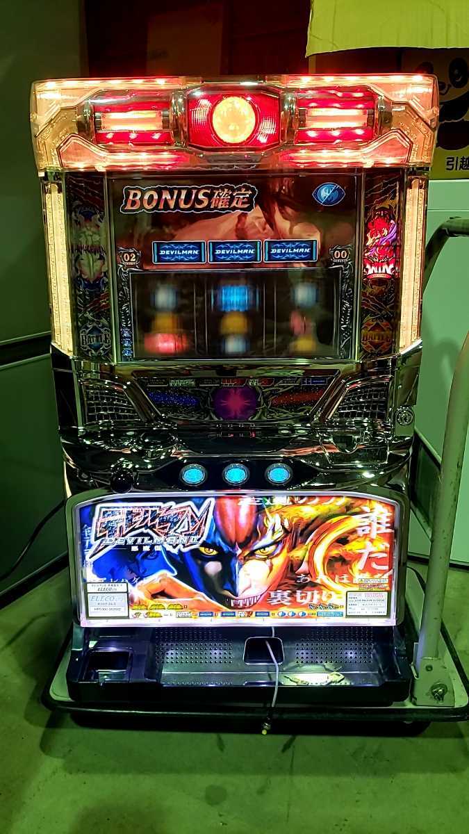 赤字超特価，低価 パチスロ実機 スロット台 デビルマンⅡ 悪魔復活 コイン不要機 レア 品 直接取引限定 B9/2020(パチスロ実機)｜売買されたオークション情報、yahooの商品情報をアーカイブ公開 - オークファン パチスロ実機