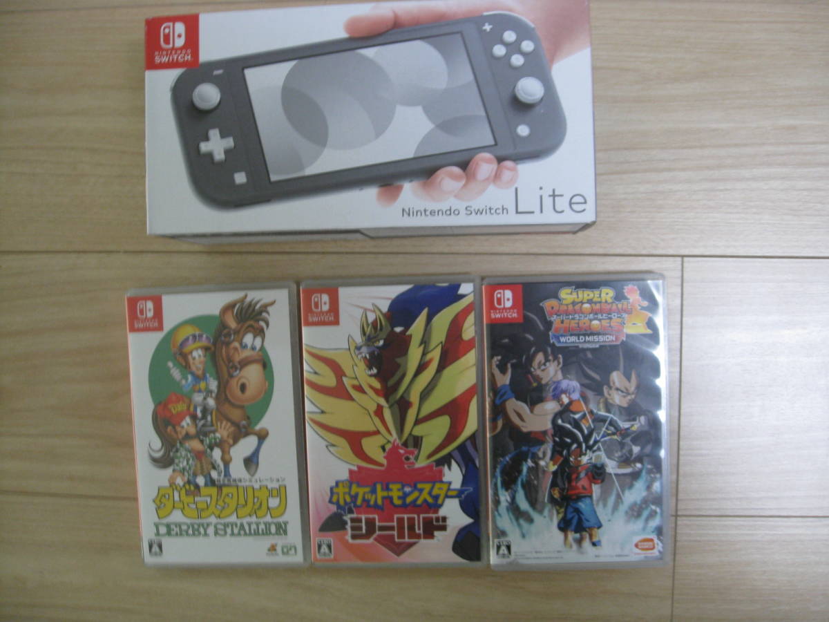 激安商品を価格通販 □新古品□【ニンテンドースイッチライト グレー 