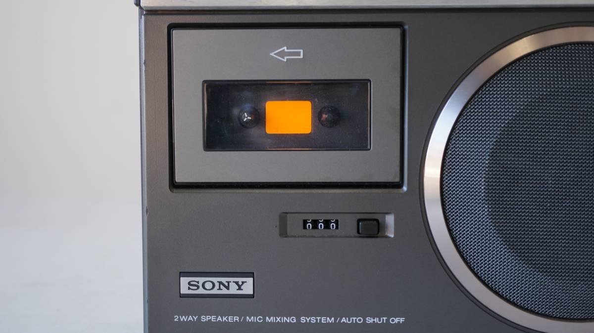 希少昭和レトロ SONY ソニー CF-1980Mark2ラジカセ 中古動作品 
