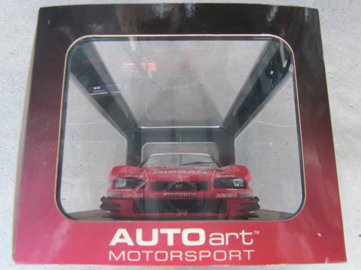 オートアート☆1/18 ザナヴィ ニスモ GT-R (R34) JGTC 2003 #23 GT500