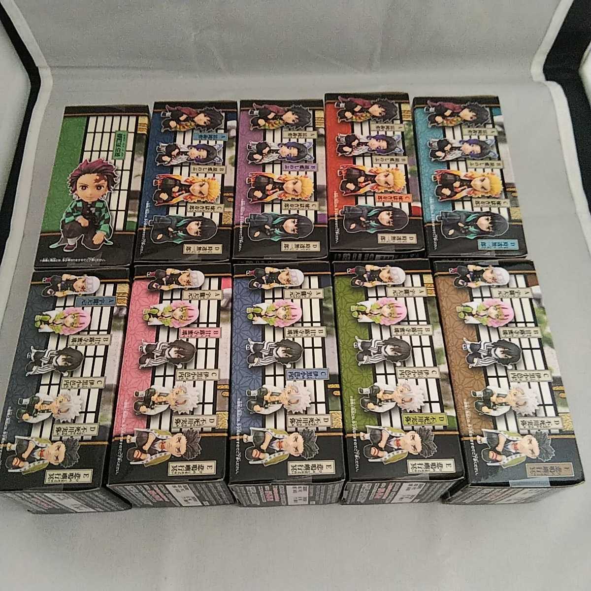 ★100スタ～★ 鬼滅の刃 ワールドコレクタブルフィギュア ～お館様の前だぞ～ vol.1 vol.2 セガ限定品炭治郎ver.10体 新品未開封国内正規品_4