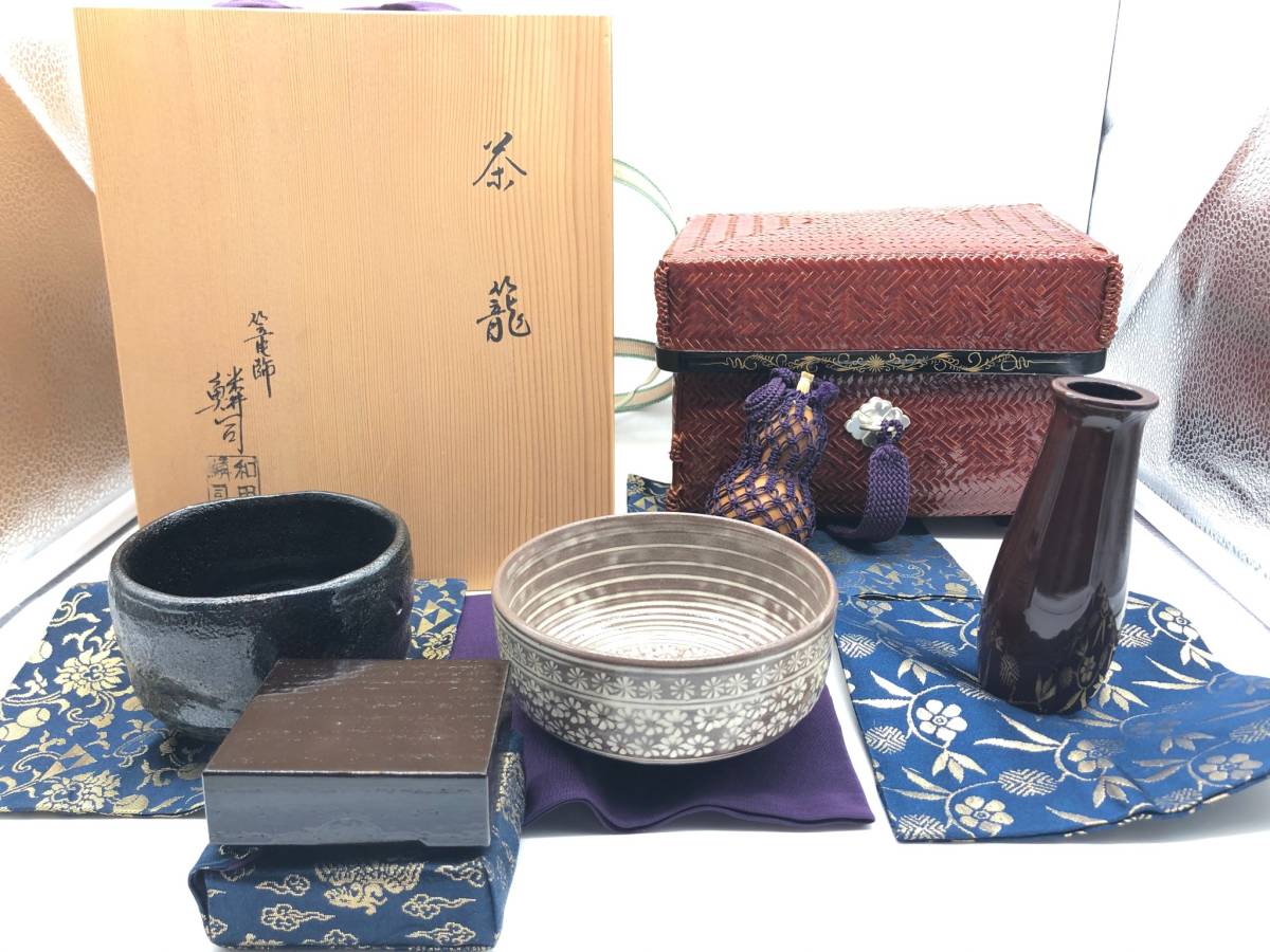 共箱 茶道具 御所籠 和田鱗司 造 棗 和田菁竺 Yahoo!オークション 検)
