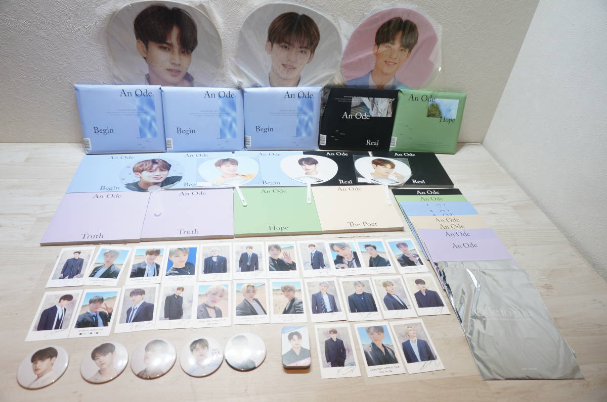 K-POPアルバム まとめ売り！ S10.O】大量！まとめ売り！ 韓流 SEVENTEEN An Ode アルバムCD うちわ