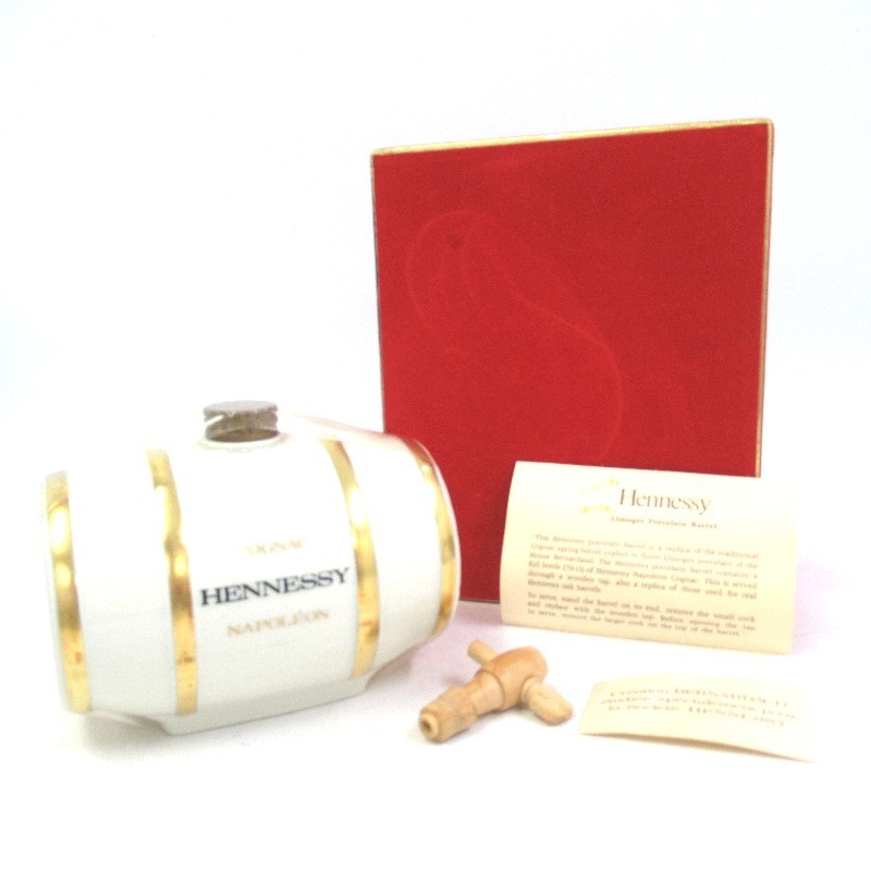 未開栓】Hennessy ナポレオン コニャック 木製樽型 ☆Hennessy