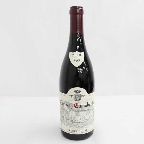 ☆CLAUDE DUGAT（クロード デュガ）ジュヴレ シャンベルタン 2010 12.5％ 750ml G20I260132