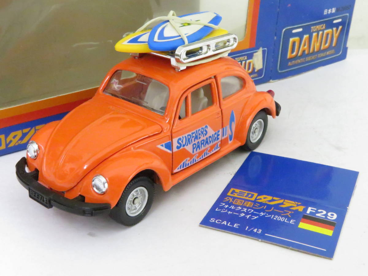 トミカダンディ VW VOLKSWAGEN ワーゲン レジャータイプ サーフィン 1