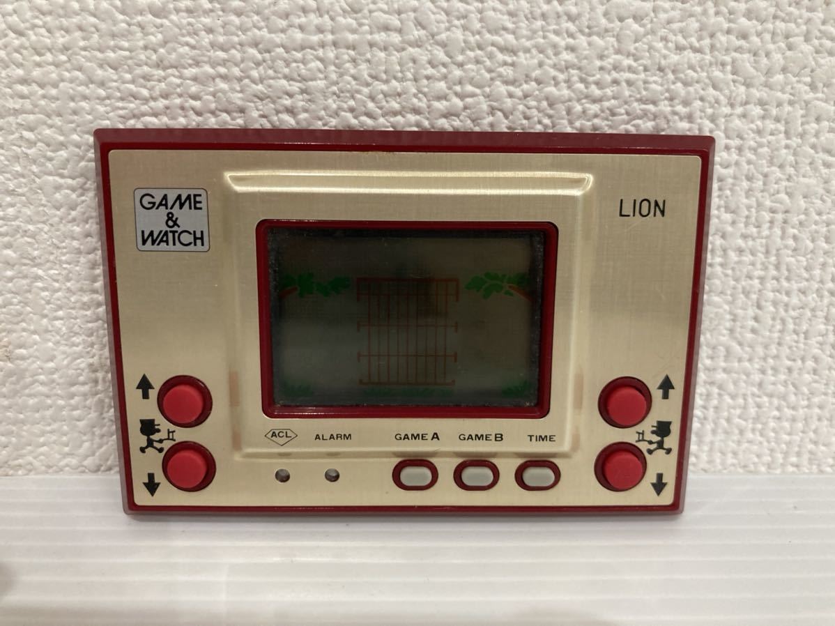 ゲームウォッチ LION ライオン 任天堂 GAME&WATCH 品(ゲームウォッチ