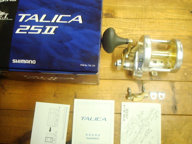 シマノShimano タリカ TALICA25Ⅱ 船 マグロ 両軸 リール ,○シマノ
