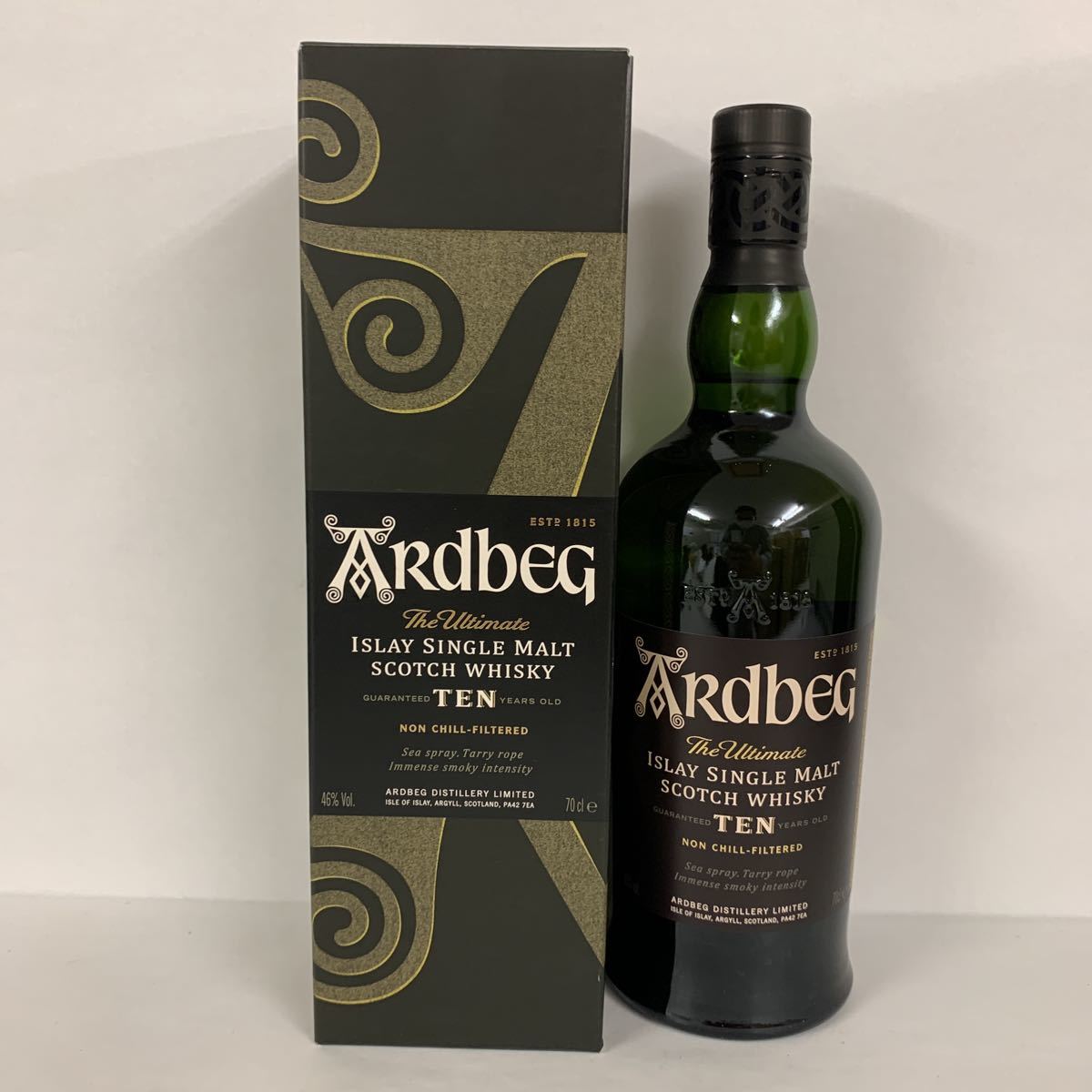 【100%新品，大人気】 アードベッグ 10年 ★MHD正規品 ＊箱付 700ml 46％ アイラ シングルモルト 
